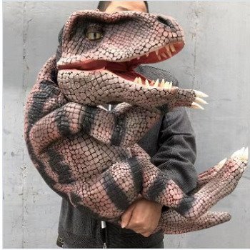 Reddish Brown T-rex Hand Puppet